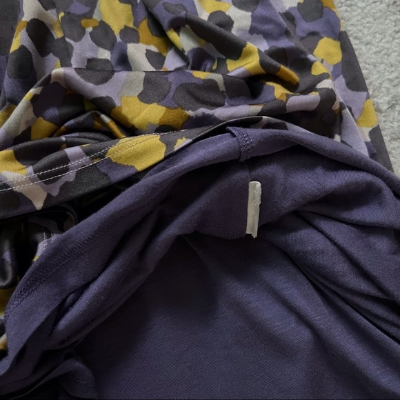 𝅺Boden Limited Edition Evie Purple Watercolor Dot Dress Silk Blend Preppy Sz 6 - Picture 7 of 9